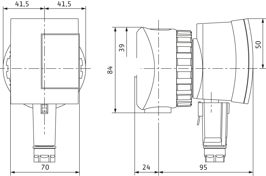 Wilo Star-Z NOVA käyttövesipumppu, energiatehokas, messinki, 3-5 W, 0,4 m³/h, 1 m nostokorkeus, IP42 - Image 2