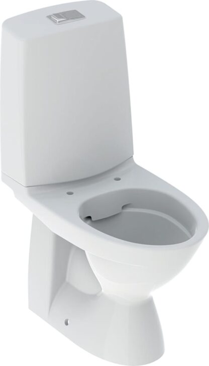 IDO Glow 61 WC-laite, kanneton, 1-huuhtelu, P-lukko, lattia-asennus, valkoinen 35261-01