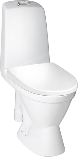 Gustavsberg Nautic WC-istuin S-lukolla HF 1591 - Kanneton, Tehokas Vedenkulutus, Peruskorjausmalli - Image 3