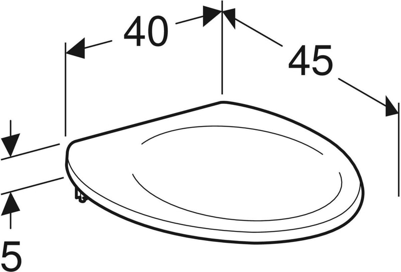 Ido Kimset WC-istuinkansi pehmeä mattavalkoinen, yhteensopiva IDO 59- ja 31009-sarjojen kanssa - Image 2