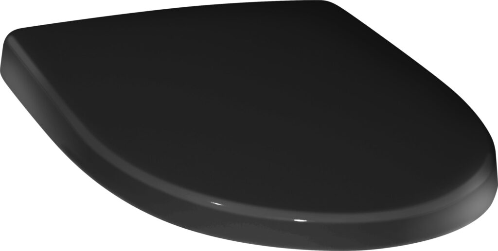 WC-kansi Gustavsberg Nautic SC/QR kova musta