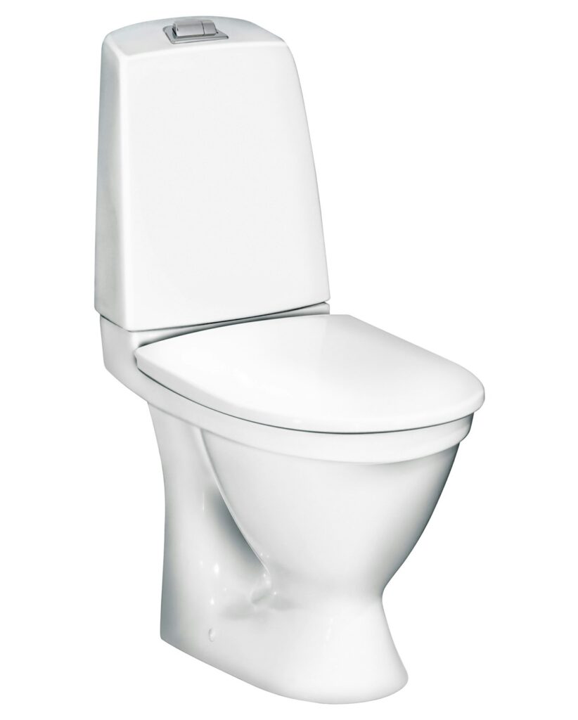 Gustavsberg Nautic WC-laite HF 1510 - Kaksihuuhteluinen, Piiloviemäröity, Kanneton WC-istuin