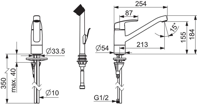 Oras Safira Keittiöhana 1022S - Image 2