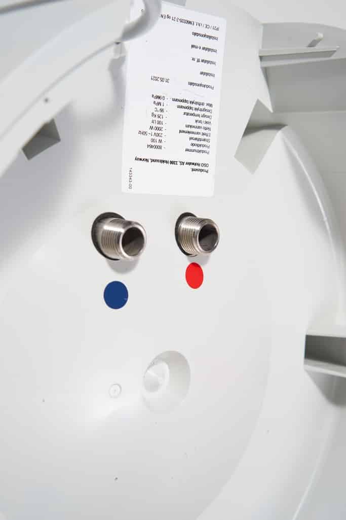 KÄYTTÖVEDENLÄMMITIN OSO WALLY W80 2KW 1X230V