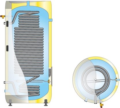LÄMMINVESIVARAAJA OSO DELTA GEOCOIL DGC 300 2,8KW