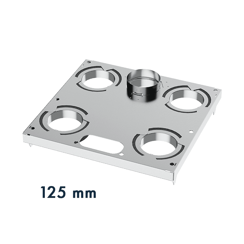 Kattoasennuskehys 160-125-K Model 60, 100, 130